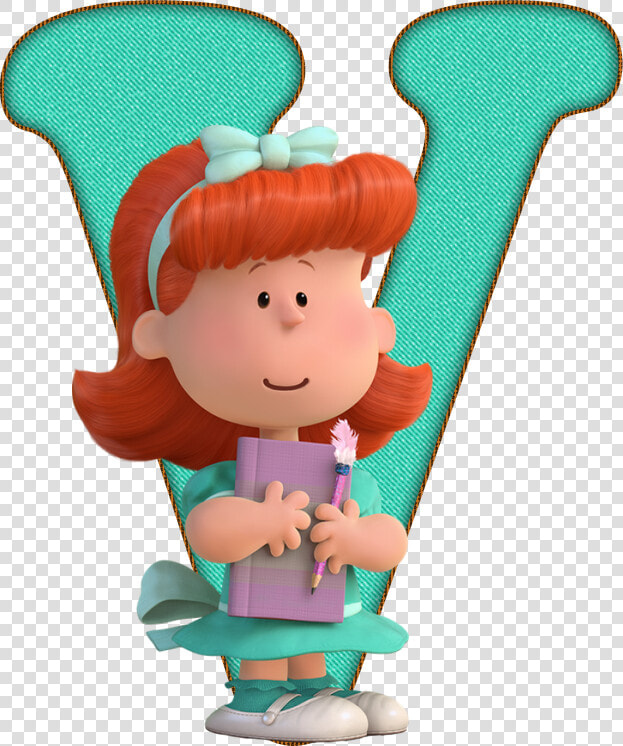 Little Red Haired Girl Peanuts   Little Red Haired Girl The Peanuts Movie  HD Png DownloadTransparent PNG