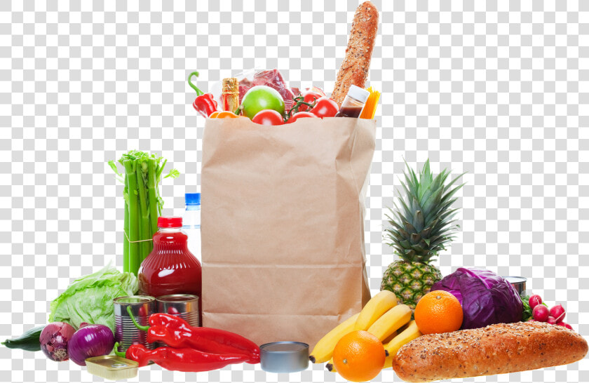 Food Bag Png Hd Free Image   Bag Of Groceries Png  Transparent PngTransparent PNG