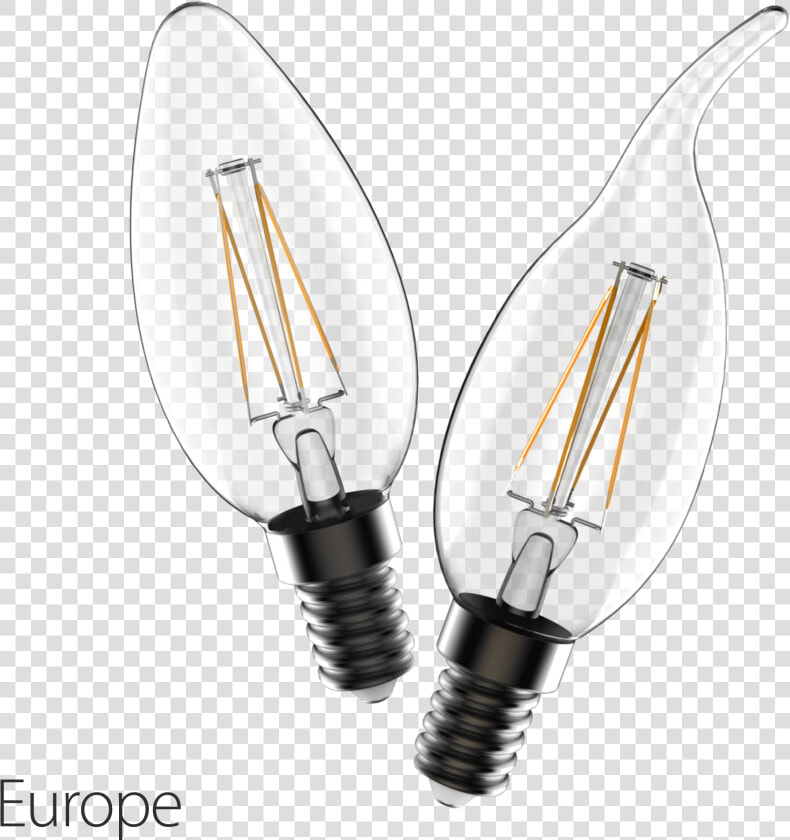 B35 ba35 Led Filament Candle Light   Incandescent Light Bulb  HD Png DownloadTransparent PNG