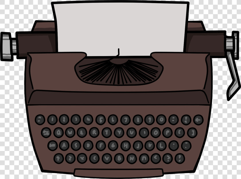 Clip Art Old Fashioned Typewriter Clipart   Cartoon Typewriter Transparent  HD Png DownloadTransparent PNG