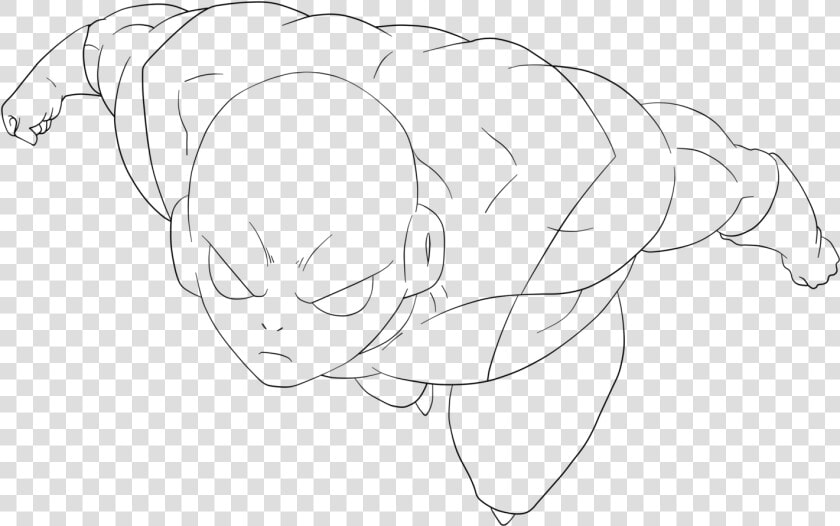 28 Collection Of Dragon Ball Jiren Drawing   Line Art  HD Png DownloadTransparent PNG