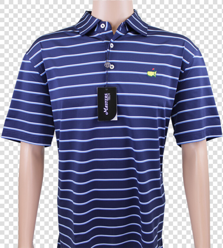 Masters Navy  amp  White blue Striped Performance Tech   Carhartt Red Striped Shirt  HD Png DownloadTransparent PNG