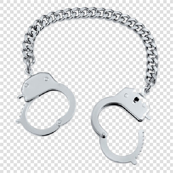 Nancy Grace Handcuff Bracelet   Silver  HD Png DownloadTransparent PNG