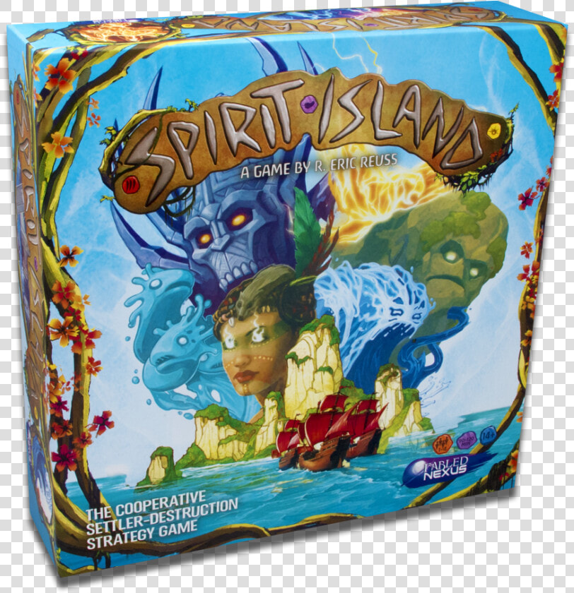 Spirit Island   Spirit Island Cover  HD Png DownloadTransparent PNG