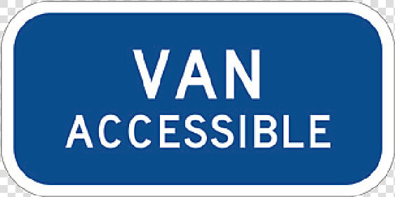 Van Accessible Parking Signs   Sign  HD Png DownloadTransparent PNG