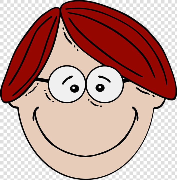 Boy Face With Glasses Cartoon Svg Clip Arts   Clipart Boy Face  HD Png DownloadTransparent PNG