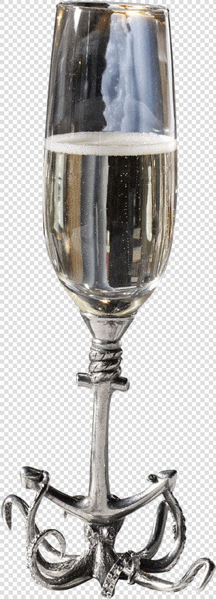 Octopus Champagne Flute   Champagne Stemware  HD Png DownloadTransparent PNG