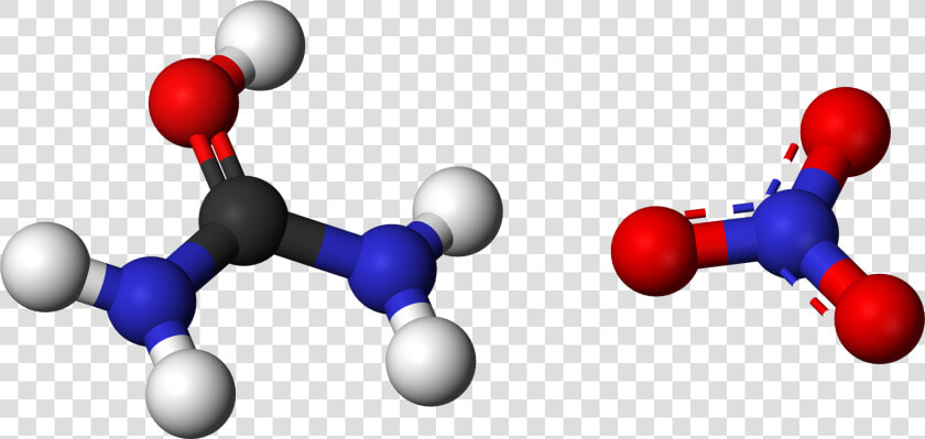 Urea Nitrate 3d Balls   Carbonate Molecule  HD Png DownloadTransparent PNG