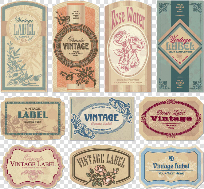 Transparent Vintage Label Png   Vintage Labels  Png DownloadTransparent PNG