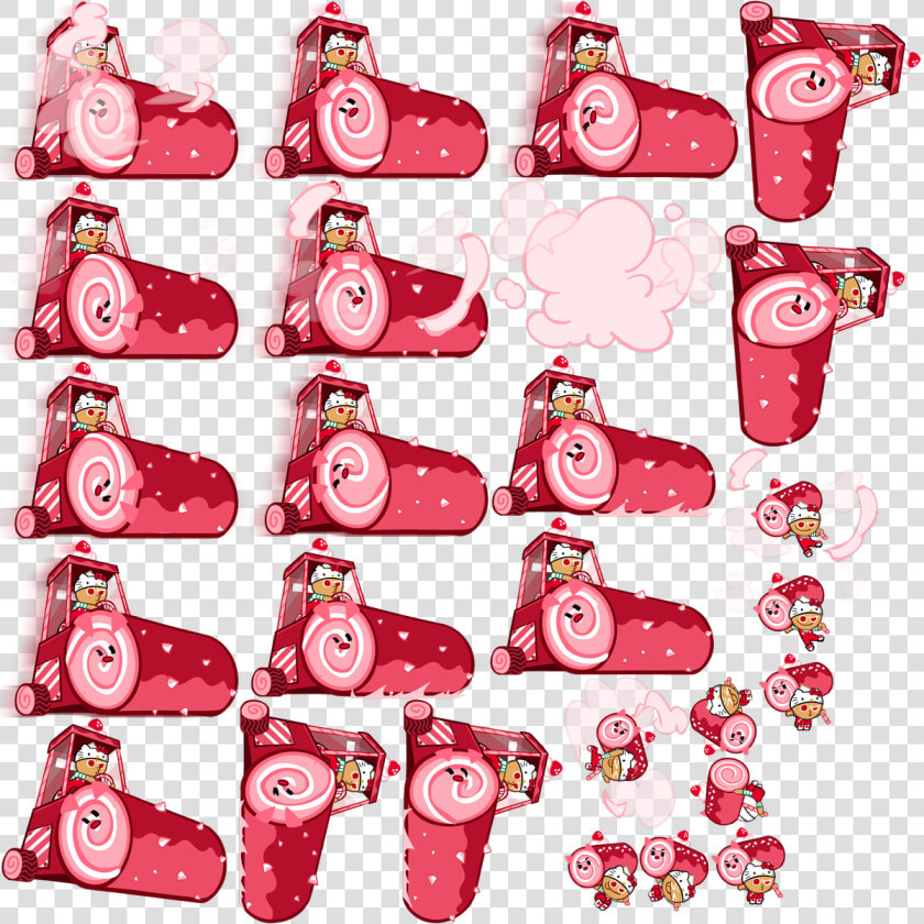 Transparent Cute Cookie Png   Cookie Run Roll Cake  Png DownloadTransparent PNG