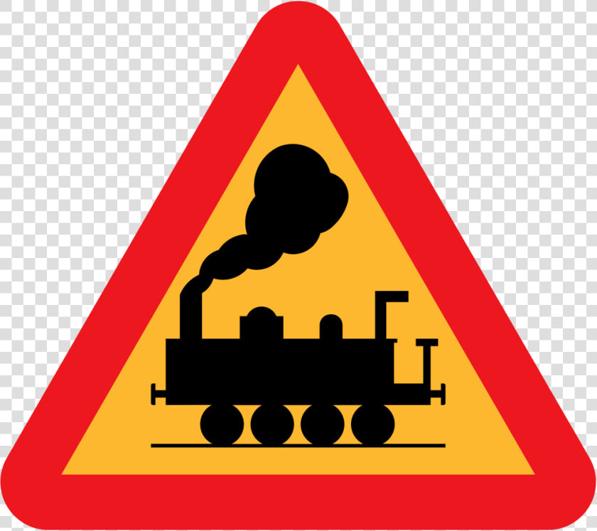 Train Roadsign   Rail Road Sign Clip Art  HD Png DownloadTransparent PNG