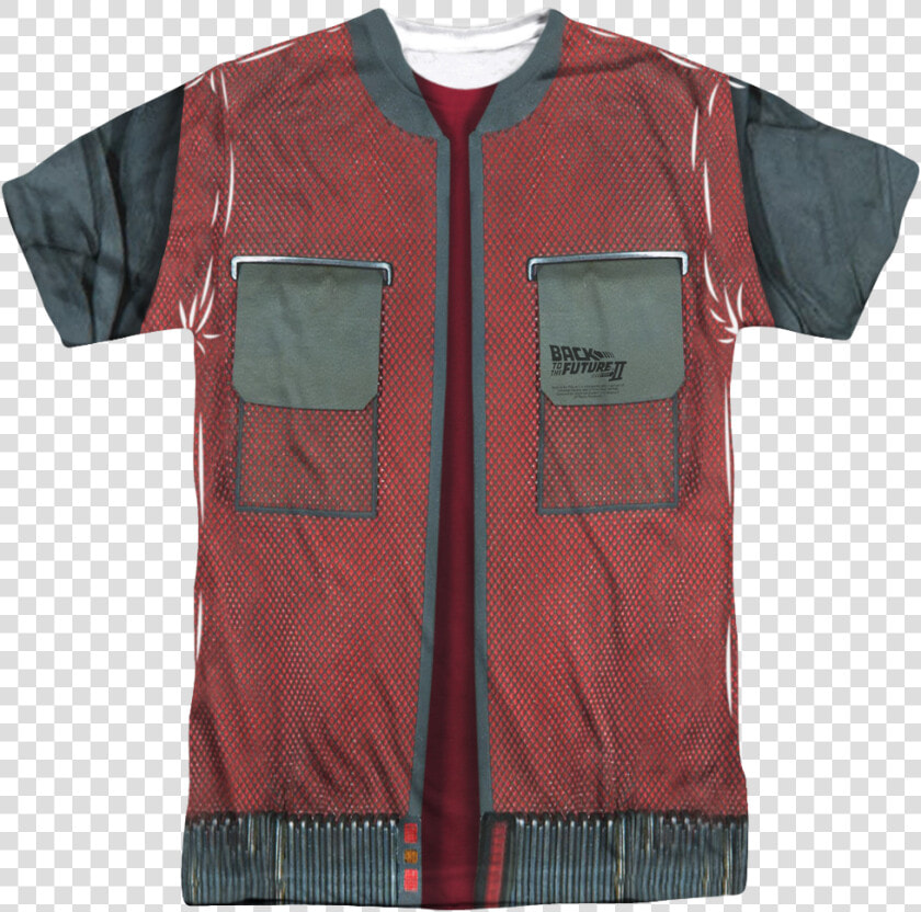 Marty S Jacket Back To The Future 2 Shirt   Shirt  HD Png DownloadTransparent PNG