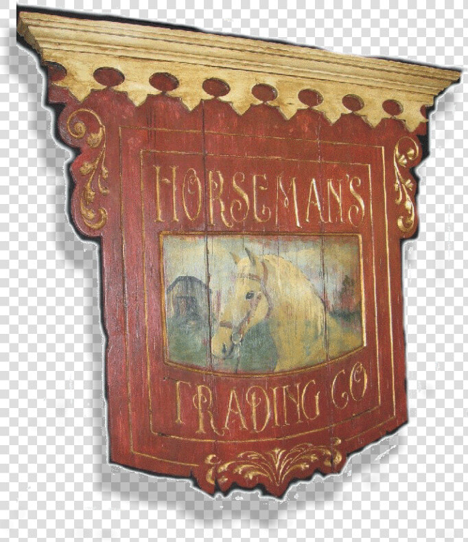 Handcrafted Vintage Signs With A Horse Theme   Picture Frame  HD Png DownloadTransparent PNG