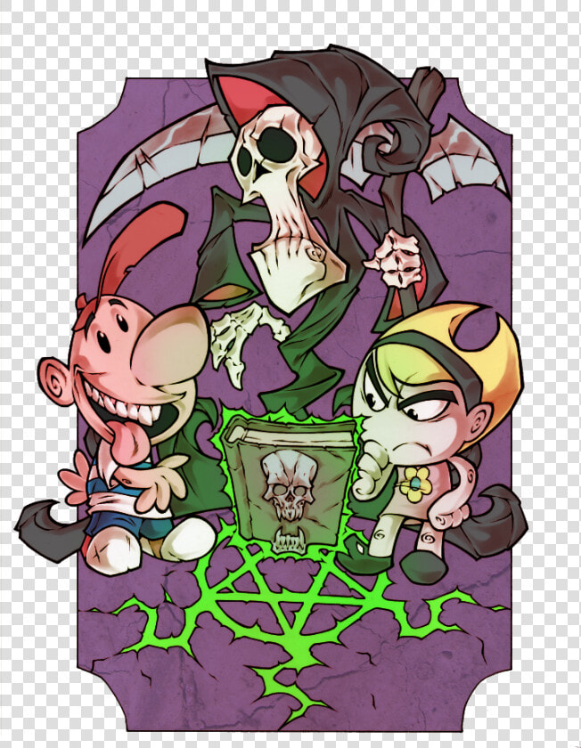 Billy And Mandy Art  HD Png DownloadTransparent PNG