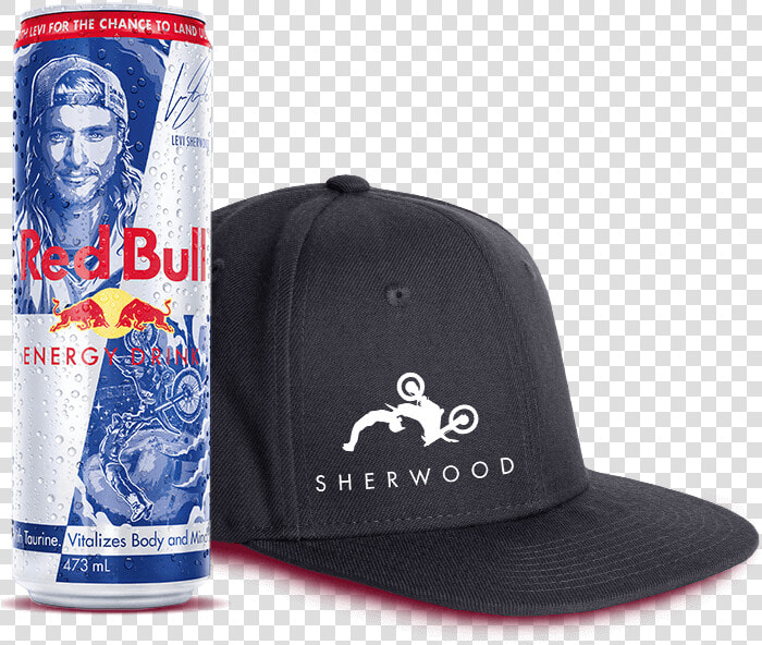 1 X Levi Sherwood Can   Levi Sherwood Red Bull Can  HD Png DownloadTransparent PNG