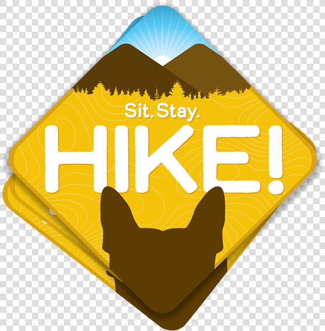 Hiking With Dogs Sticker By Mike Hosier   Traffic Sign  HD Png DownloadTransparent PNG