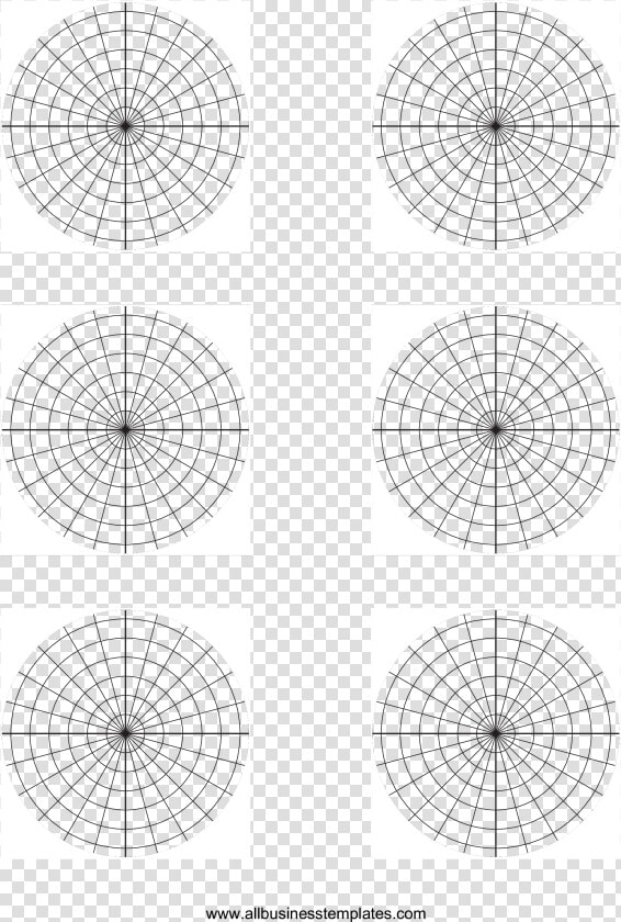 Polar Graph Paper Blank  HD Png DownloadTransparent PNG