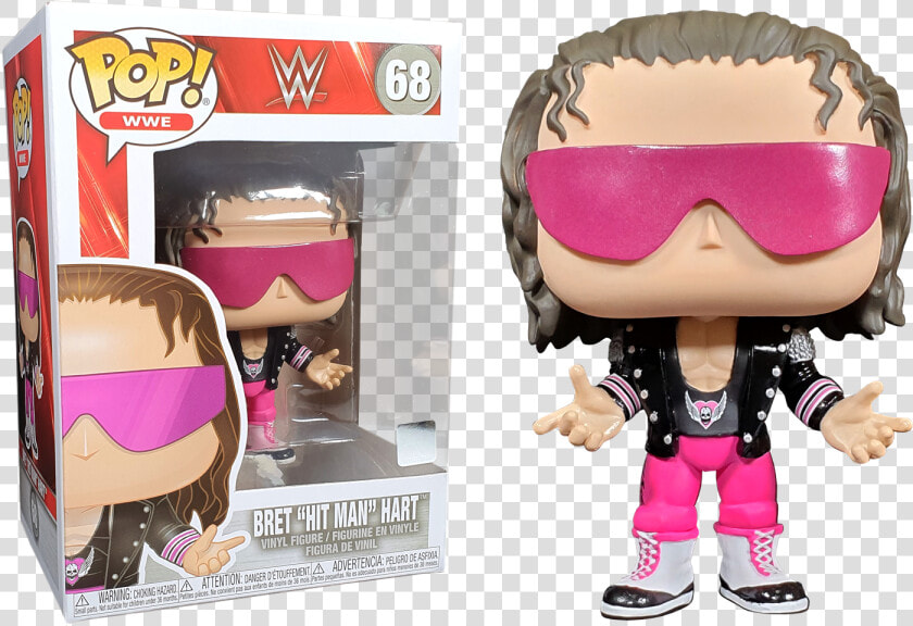 Funko Pop Bret The Hitman Hart  HD Png DownloadTransparent PNG