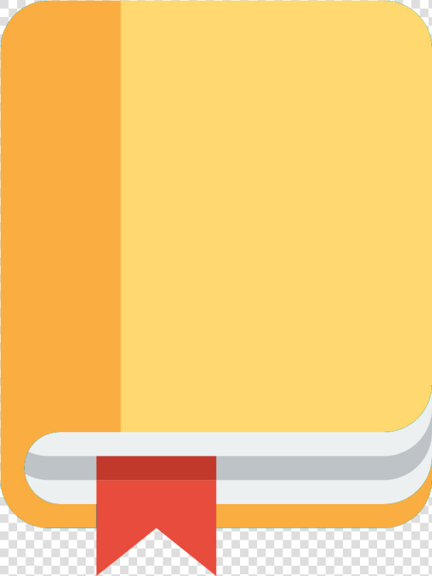 Yellow orange line clip Art material Property rectangle   Orange Book Icon Png  Transparent PngTransparent PNG