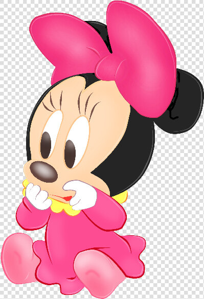 Minnie Mouse Mickey Mouse Clip Art   Pink Minnie Mouse Baby  HD Png DownloadTransparent PNG