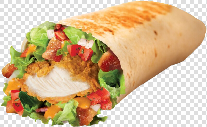 Food Wrap Transparent Background   Taco Bell Crispy Chicken Burrito  HD Png DownloadTransparent PNG