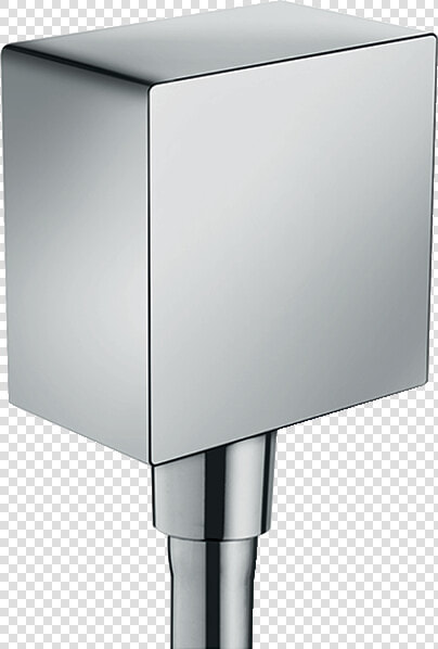 Wall Outlet Square With Non return Valve   Hansgrohe Fixfit Square  HD Png DownloadTransparent PNG