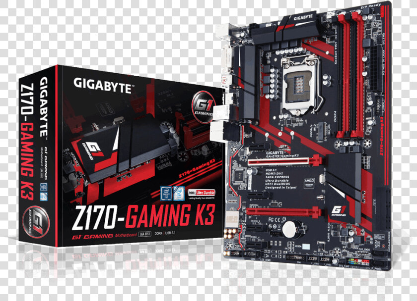 Gigabyte Z170 Gaming K3  HD Png DownloadTransparent PNG