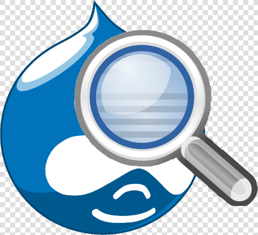 Drupal Code Review Logo   Water Drop Logo With Face  HD Png DownloadTransparent PNG