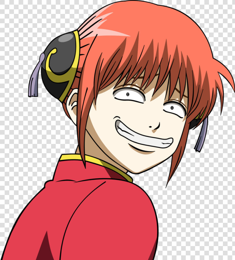 Kagura Gintama Funny Face   Anime Funny Face Png  Transparent PngTransparent PNG