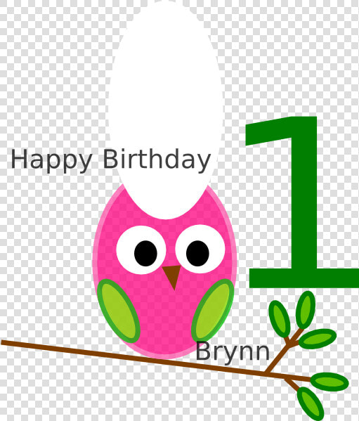 Clip Art Happy 1st Birthday Girl   Happy 1st Birthday Kylie  HD Png DownloadTransparent PNG