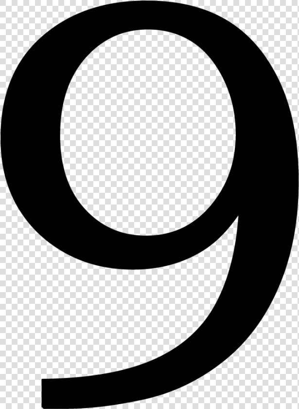 Number 6 Clipart Individual Number   Number 9 Transparent  HD Png DownloadTransparent PNG