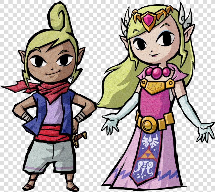 Zelda Wind Waker Zelda  HD Png DownloadTransparent PNG