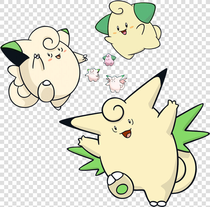 Cleffa  Clefairy  And Clefable one Of My Favorite Pokemon   Clefairy Pokemon  HD Png DownloadTransparent PNG