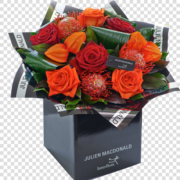 Julien Macdonald Dazzling Autumn Rose Hand Tied   Happy Birthday Luxus Girl Rosen  HD Png DownloadTransparent PNG