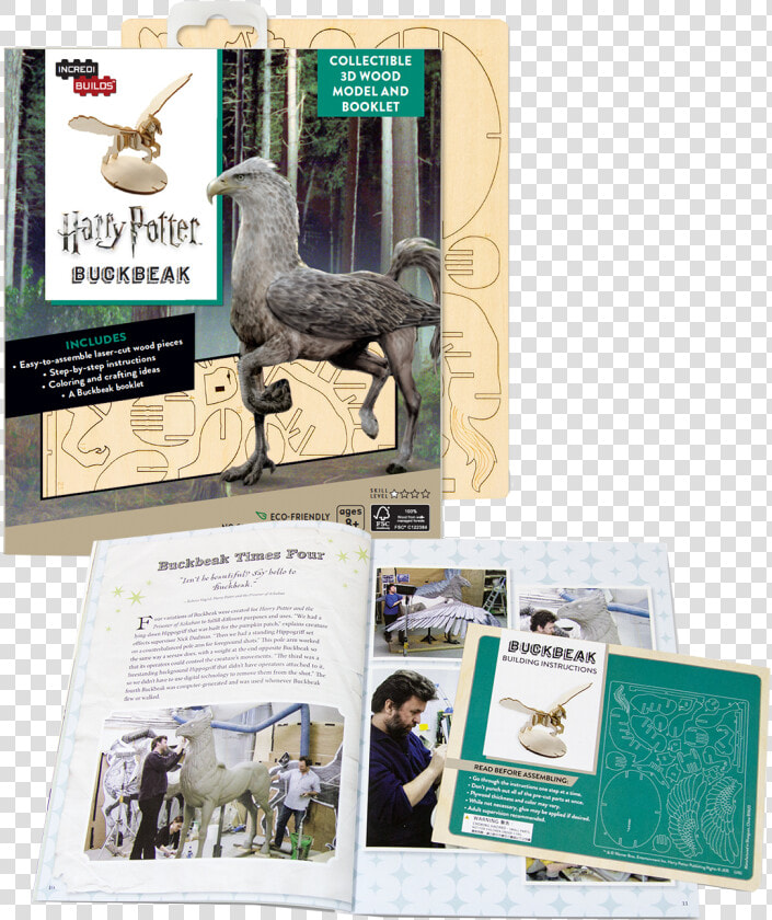 Incredibuilds 3d Puzzle Buckbeak   Buckbeak  HD Png DownloadTransparent PNG