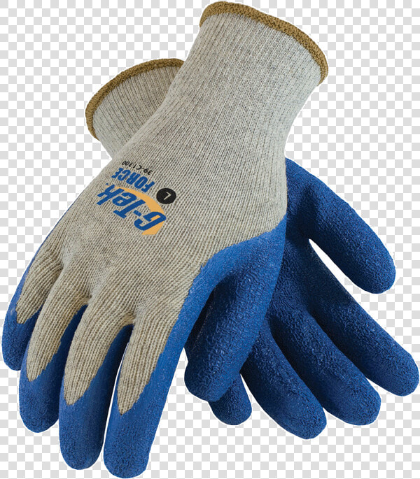 Latex Coated Safety Glove   Gloves G Tek  HD Png DownloadTransparent PNG