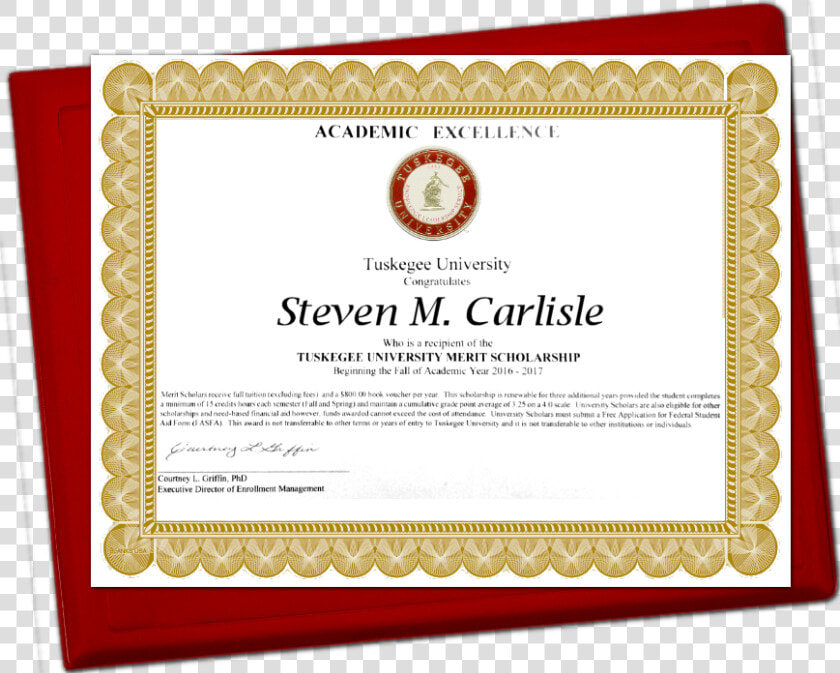 Setven Carlisle Scholarship   Diploma  HD Png DownloadTransparent PNG