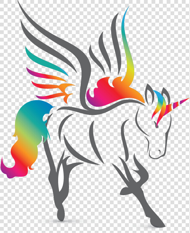 Online Maker Free Templates Horse Logos   Unicorn Logo Transparent  HD Png DownloadTransparent PNG