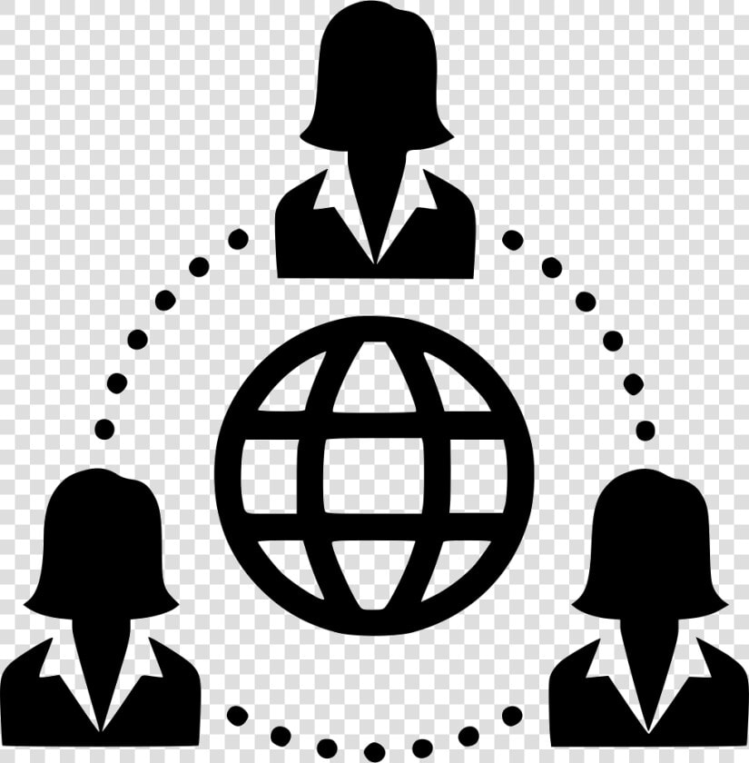 Team Web Women Group People Internet   Web Browser Icon Png  Transparent PngTransparent PNG