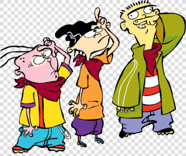 Three People Clipart   Ed Edd And Eddy Cartoon  HD Png DownloadTransparent PNG