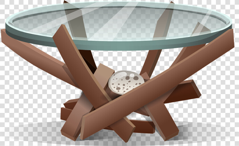 Table  Furniture  Round  Glass  Wood  Brown  Decor   Glass Wood Table Png  Transparent PngTransparent PNG