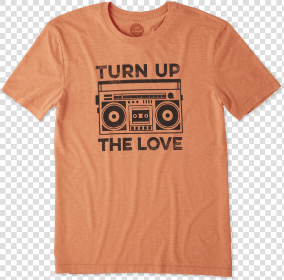 Men S Turn Up The Love Cool Tee   T shirt  HD Png DownloadTransparent PNG