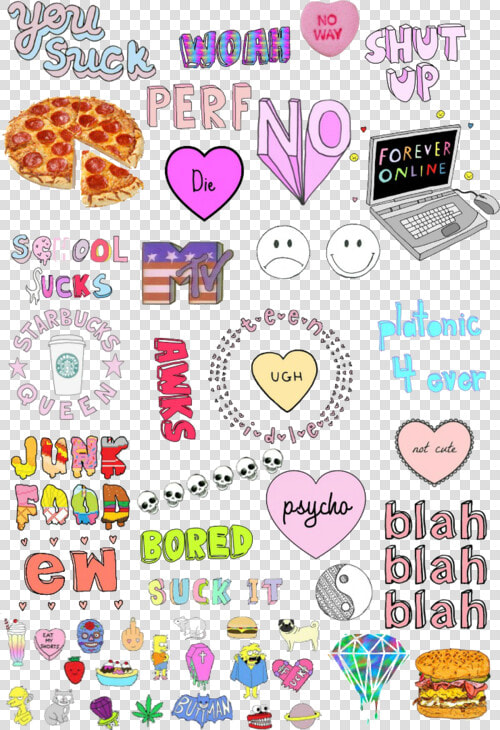 Collage Tumblr Overlays  HD Png DownloadTransparent PNG