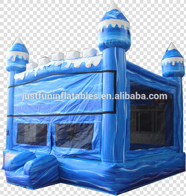 Commercial Material Blue Inflatable Bounce House   Inflatable  HD Png DownloadTransparent PNG