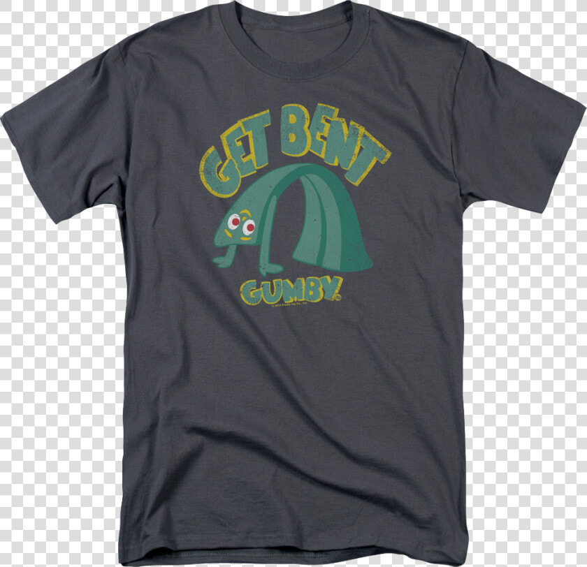 Get Bent Gumby T shirt   Joan Jett Grey Shirt  HD Png DownloadTransparent PNG