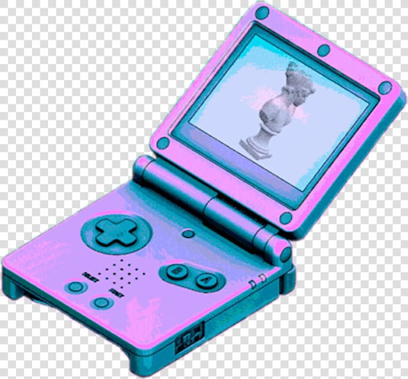  vaporwave  game  gameboy  statur  vaporwaveaesthetic   Vaporwave Pixel Cell Phone  HD Png DownloadTransparent PNG