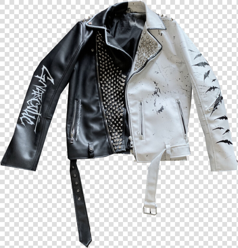  limited Edition  Gnarcotic X Castlebasas Leather Jacket   Gnarcotic Leather Jacket  HD Png DownloadTransparent PNG