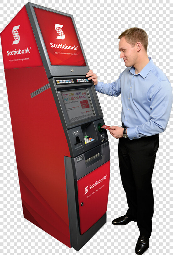 Transparent Atm Machine Png   Atm Scotiabank Png  Png DownloadTransparent PNG