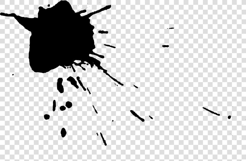 19 Black Paint Splatters Vol   Ink Splatter Transparent Background  HD Png DownloadTransparent PNG