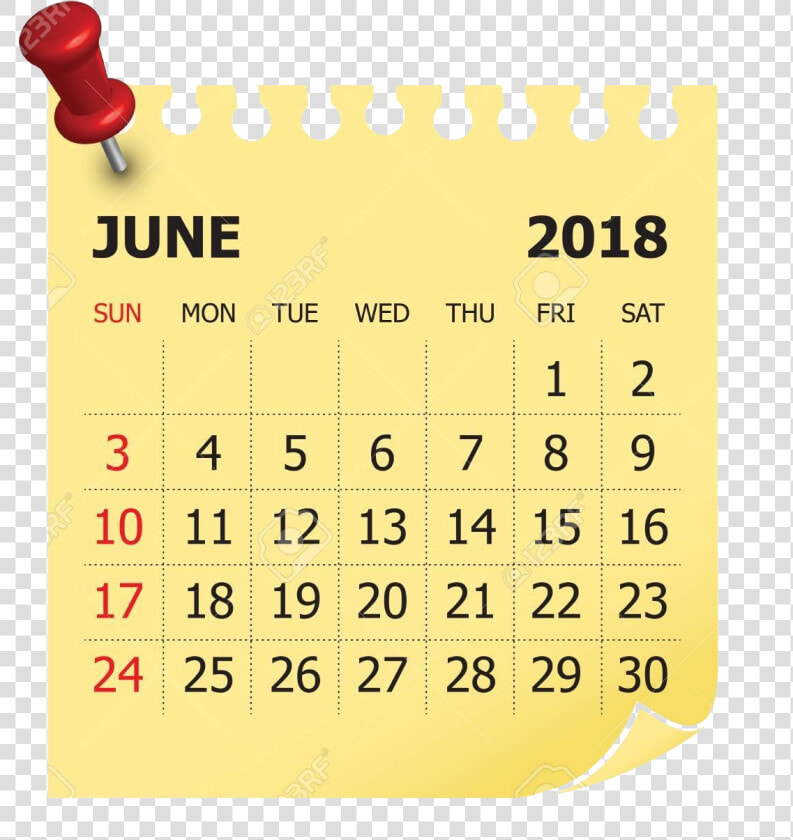 June Clipart Free Images Clip Art Transparent Png   June 2018 Calendar Clip Art  Png DownloadTransparent PNG